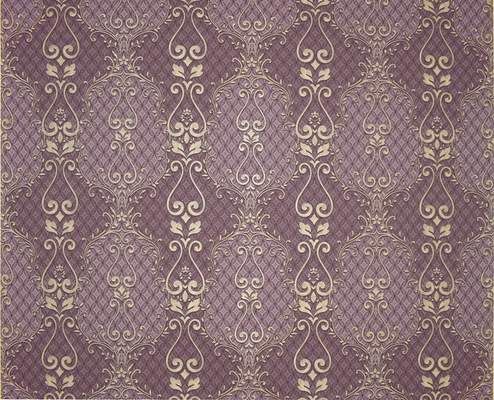 Mayfair Plum Classic Wallpaper 1841-67