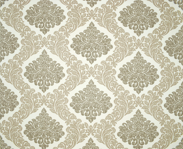 Brighton Beige Crest Wallpaper 1842-35