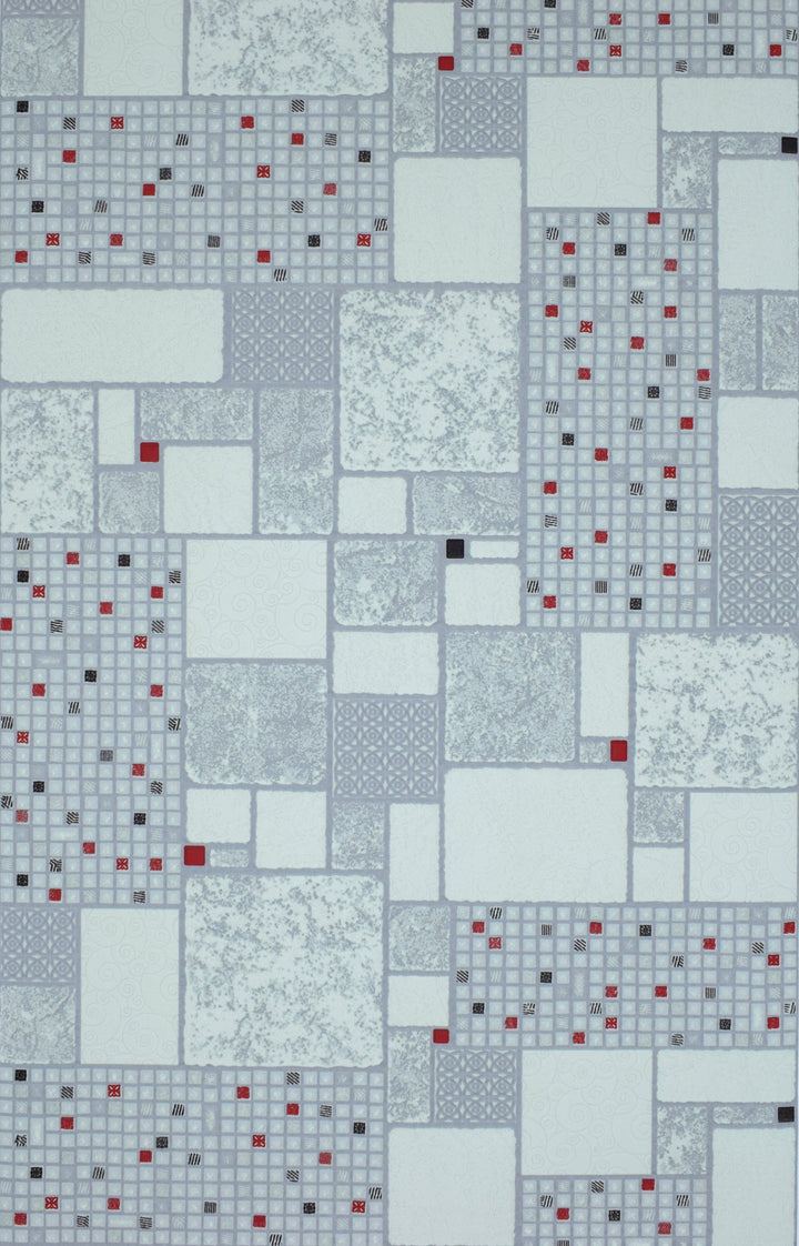 Knightsbridge Icy Mosaic Wallpaper 2443-56