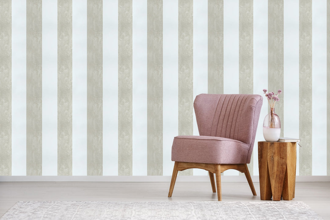 Sutton Mocha Stripes Wallpaper 40692