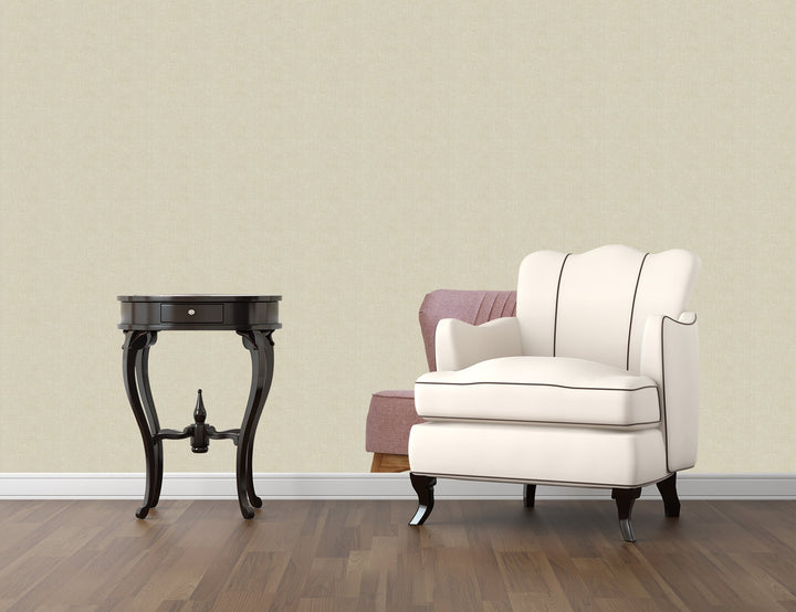 Sutton Ivory Woven Wallpaper 40892