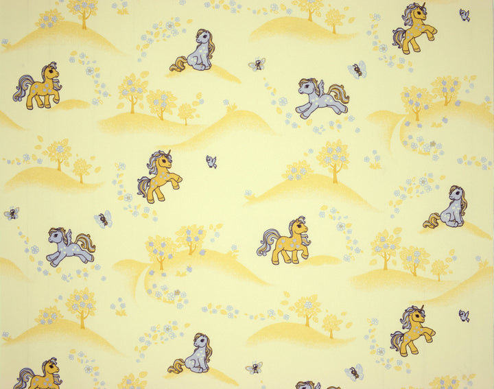 Bristol Yellow Animal Wallpaper 4410-37