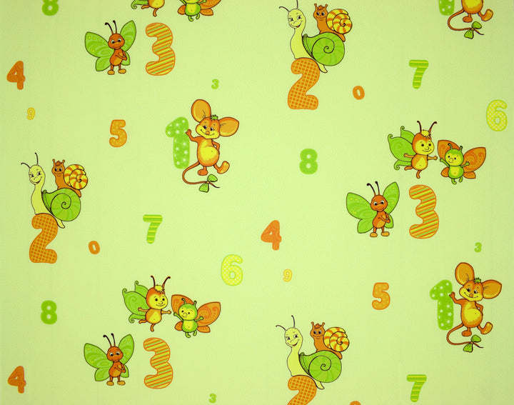 Bristol Lime Jungle Wallpaper 459-84