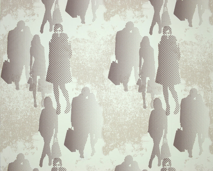 Bristol Soft Grey Wave Wallpaper 8103-33