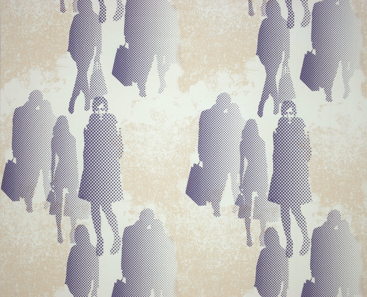 Bristol Lilac Brush Wallpaper 8103-37