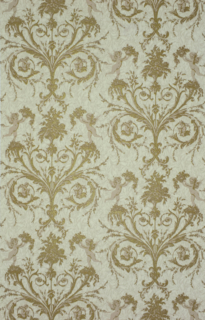 Hastings Classic Floral Cream Wallpaper 8333-33T