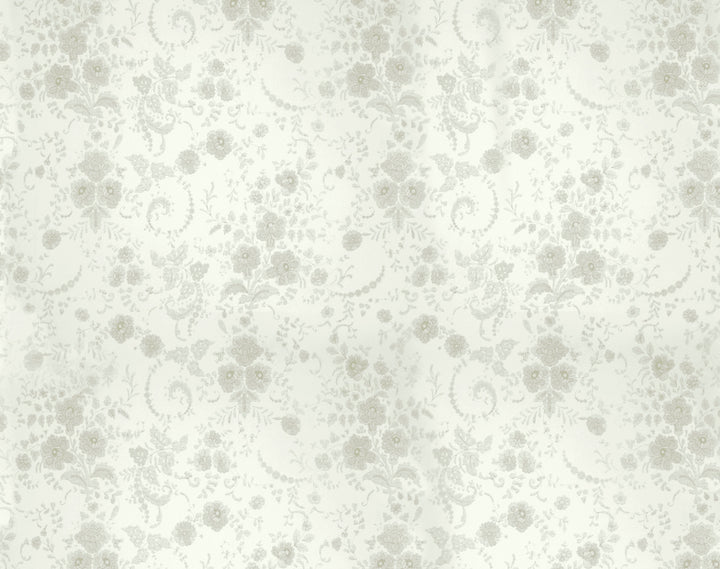 Brighton Snow Patina Wallpaper 8412-67