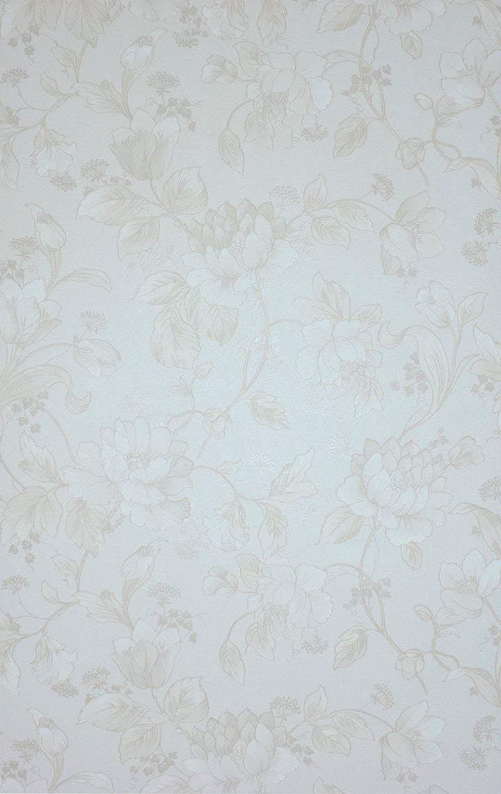 Oxford Beige Floral Wallpaper 9214