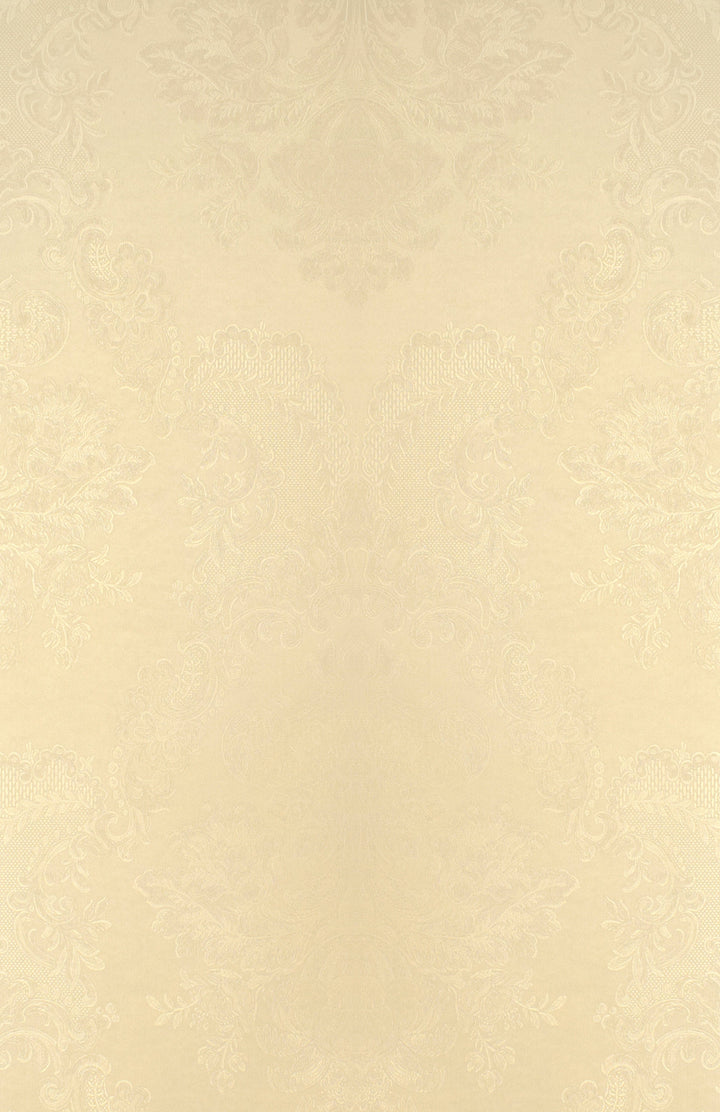 Norwich Cream Satin Wallpaper 972013