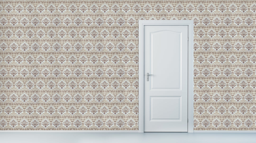 Brighton Rose Medallion Wallpaper 1837-36