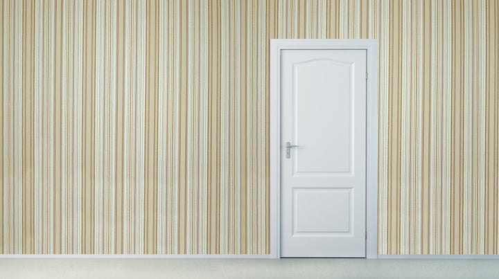 Brighton Bone Stripe Wallpaper 1842-99