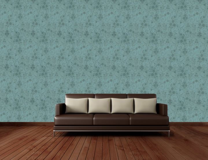 Brighton Teal Wash Wallpaper 8412-78