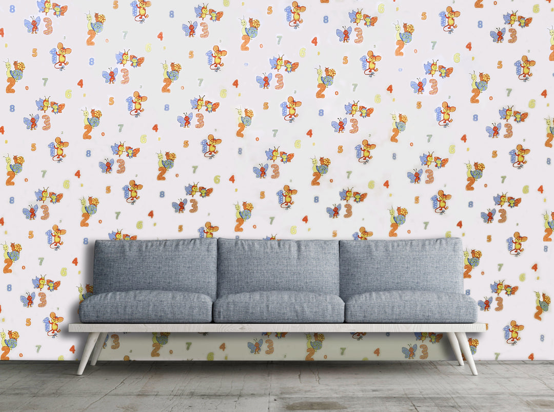 Bristol Pastel Zoo Wallpaper 459-26
