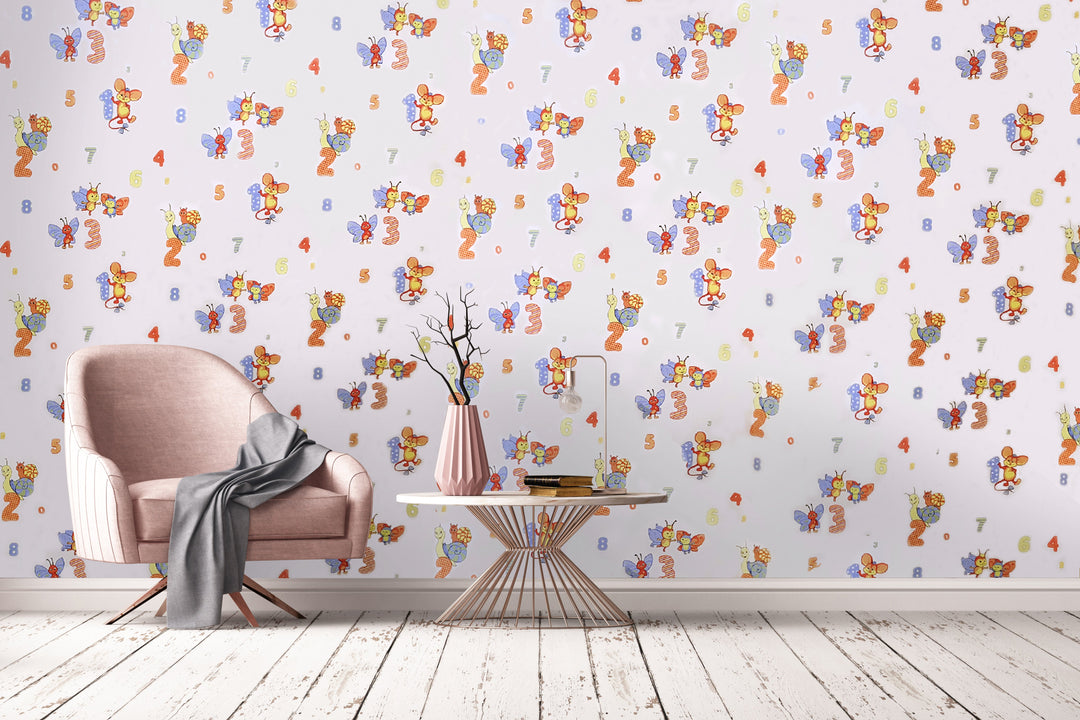 Bristol Pastel Zoo Wallpaper 459-26