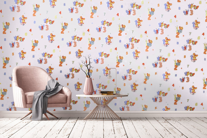 Bristol Pastel Zoo Wallpaper 459-26