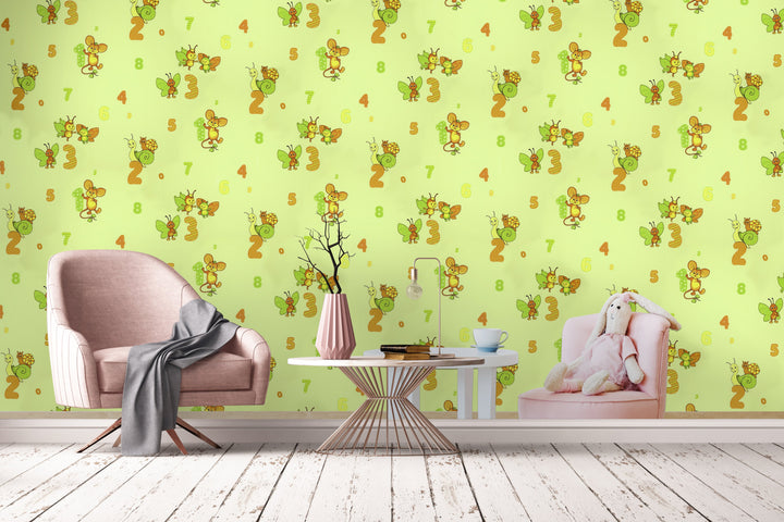 Bristol Lime Jungle Wallpaper 459-84
