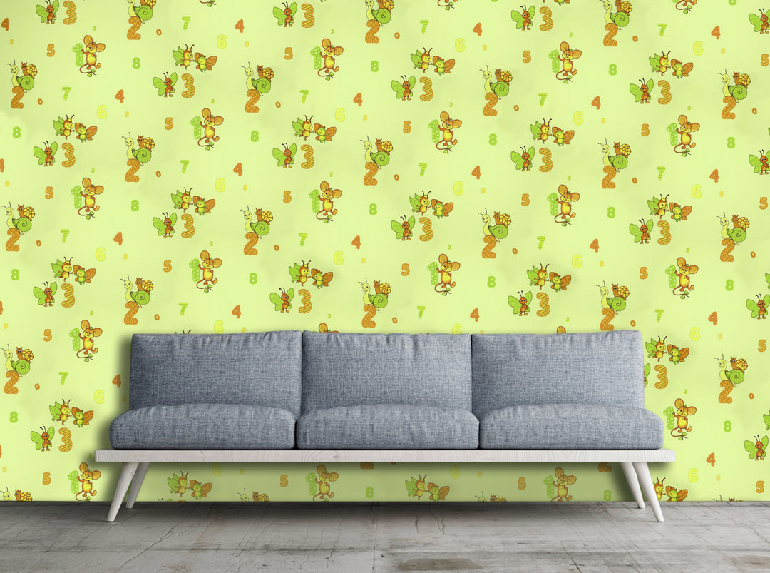 Bristol Lime Jungle Wallpaper 459-84