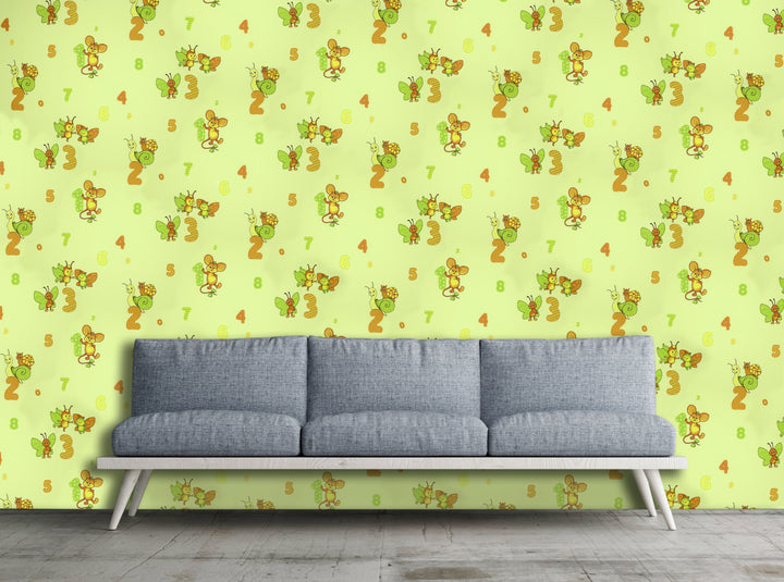 Bristol Lime Jungle Wallpaper 459-84