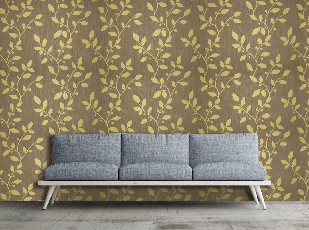 Bristol Bronze Petal Wallpaper 8234-98