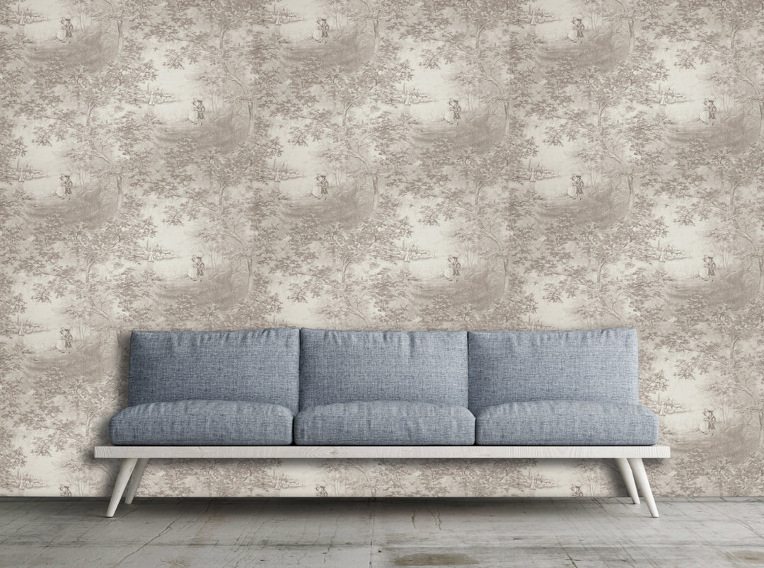 Bristol Beige Stone Wallpaper 8244-85