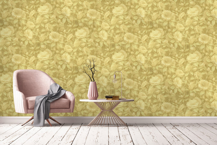 Bristol Golden Weave Wallpaper 8245-43