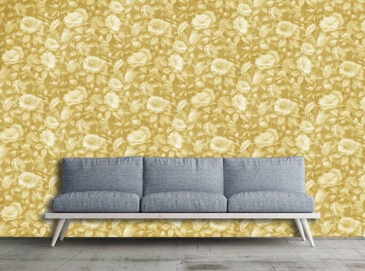 Bristol Golden Weave Wallpaper 8245-43