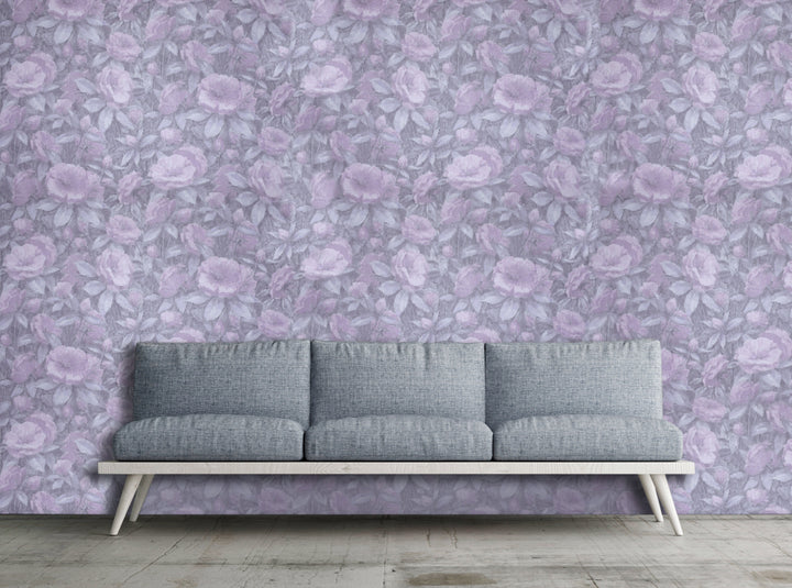Bristol Violet Petal Wallpaper 8245-76
