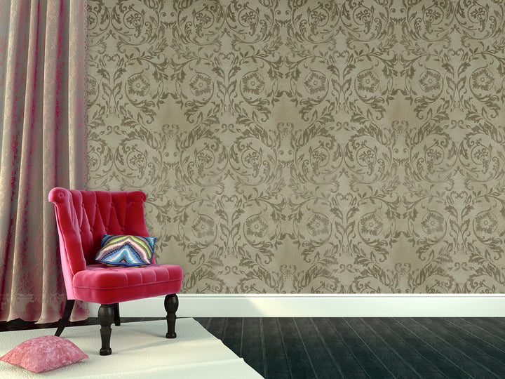 Buckingham Palace 27 Imperial Beige Wallpaper Sk100-29172