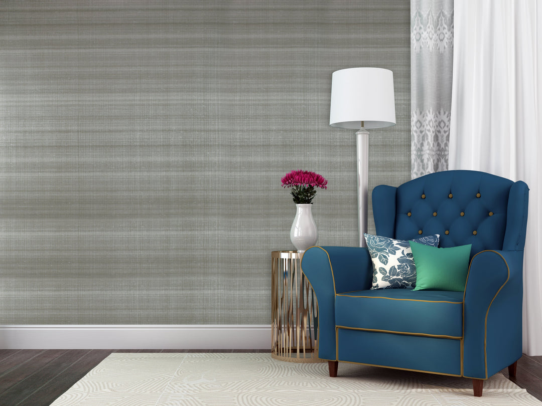 Buckingham Palace 34 Slate Grid Wallpaper Sk104-37971