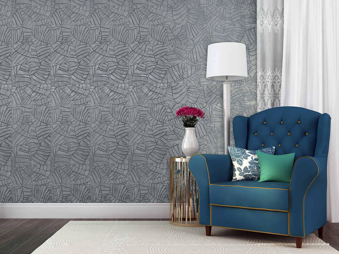 Buckingham Palace 34 Marble Leaf Wallpaper Sk104-41831