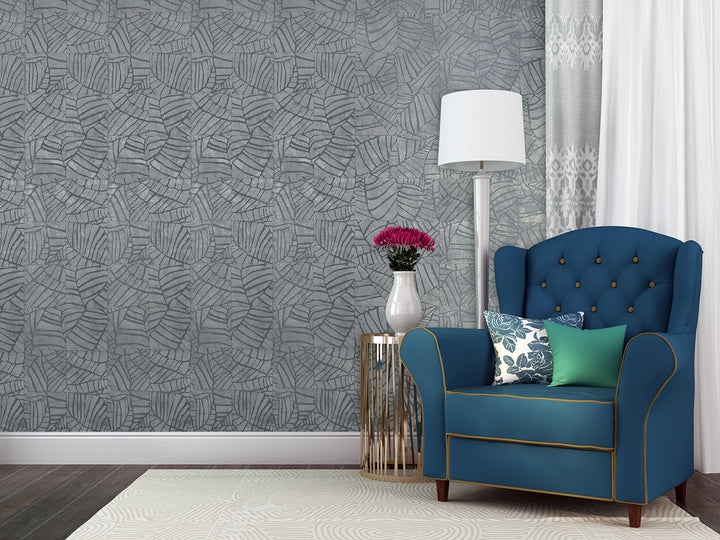 Buckingham Palace 34 Marble Leaf Wallpaper Sk104-41831