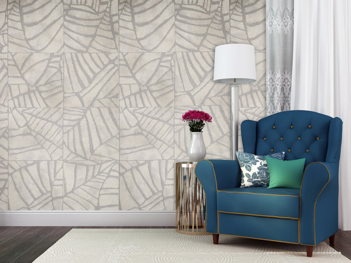 Buckingham Palace 34 Pearl Leaf Wallpaper Sk104-41832
