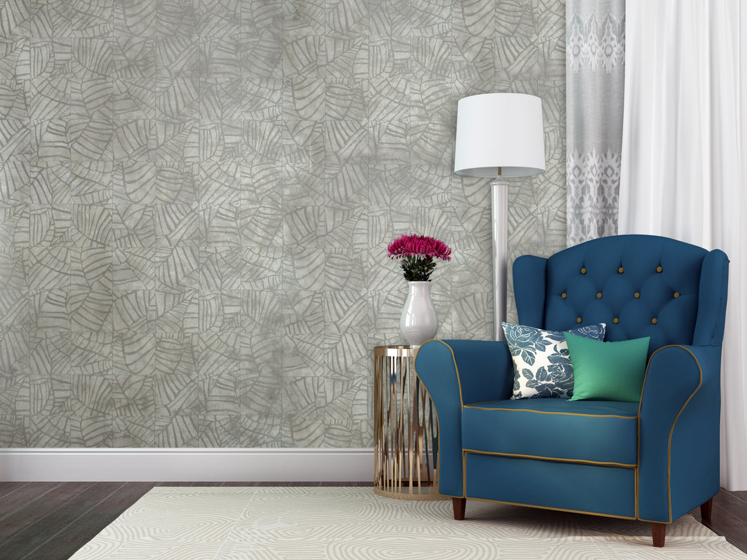 Buckingham Palace 34 Stone Leaf Wallpaper Sk104-41834