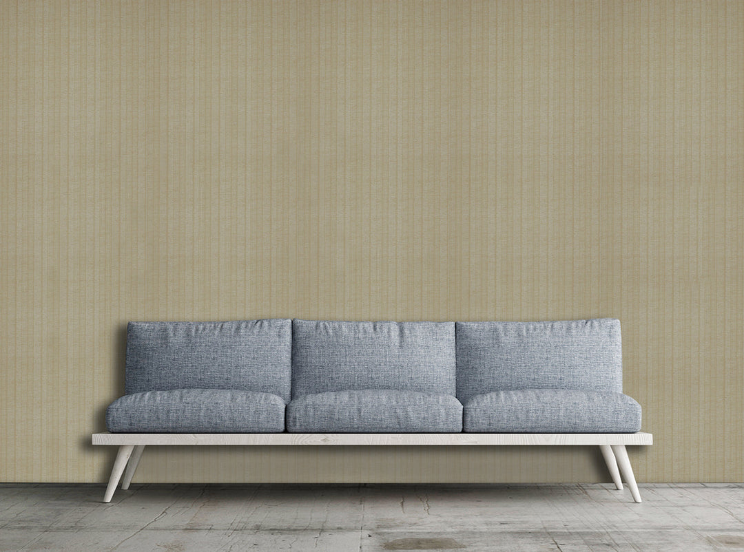 Cambridge Honey Brown Stripe Wallpaper 23827