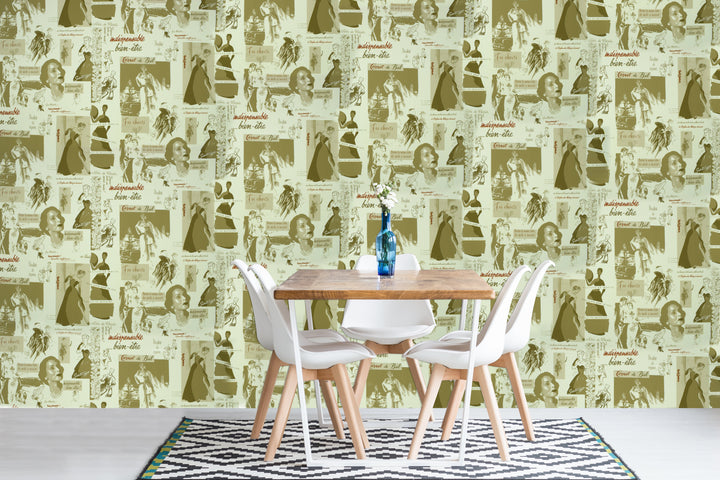 Cardiff Antique Print Wallpaper 8255-83