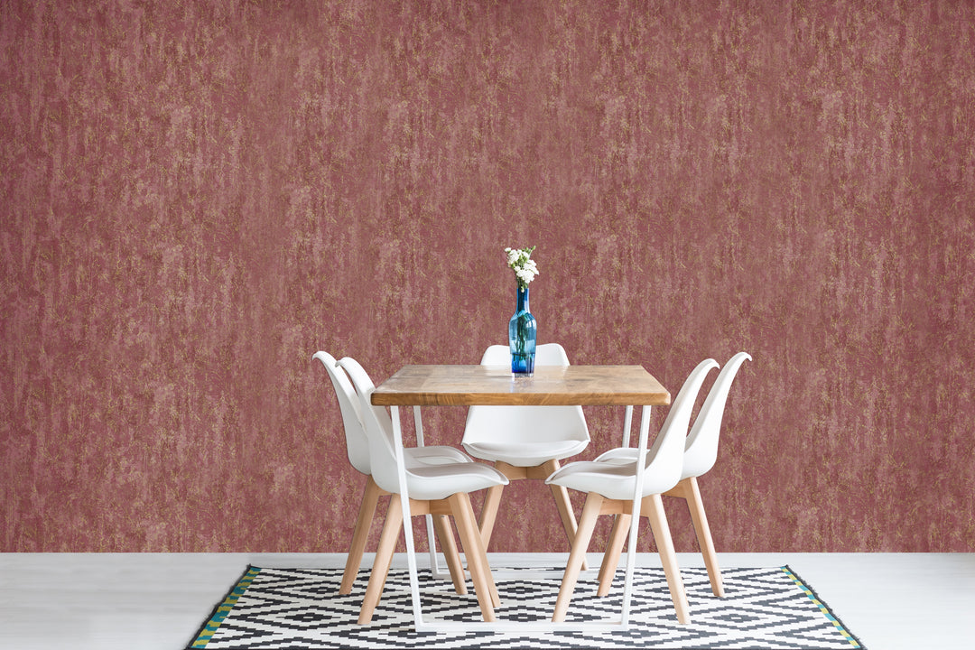 Cardiff Deep Red Wallpaper 8297-66