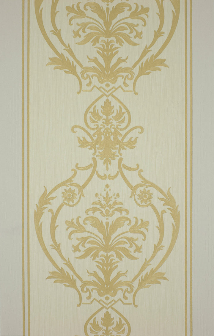 Wellington Cream Regal Wallpaper Hm20801
