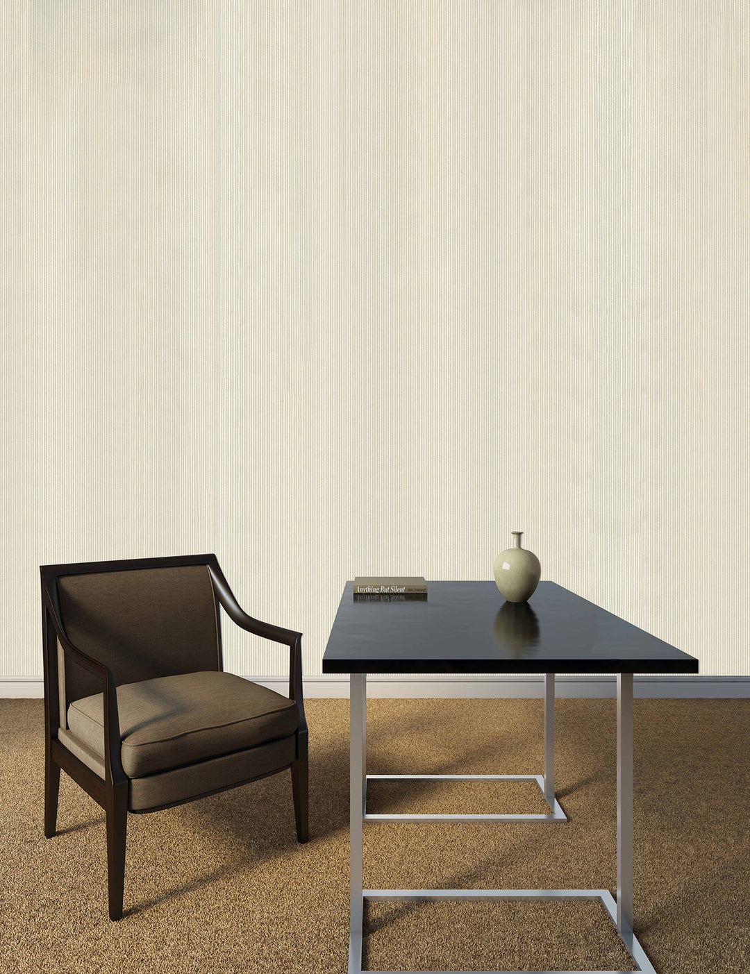 Halton Linen Stripe Wallpaper 91216