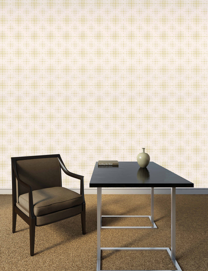 Halton Beige Dot Wallpaper 91246