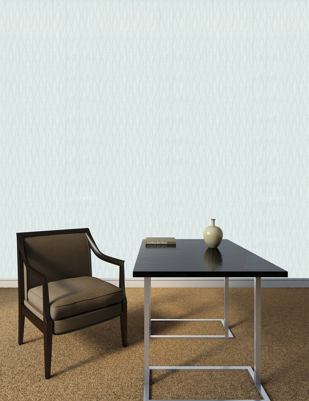 Halton Aqua Whisper Wallpaper 91252