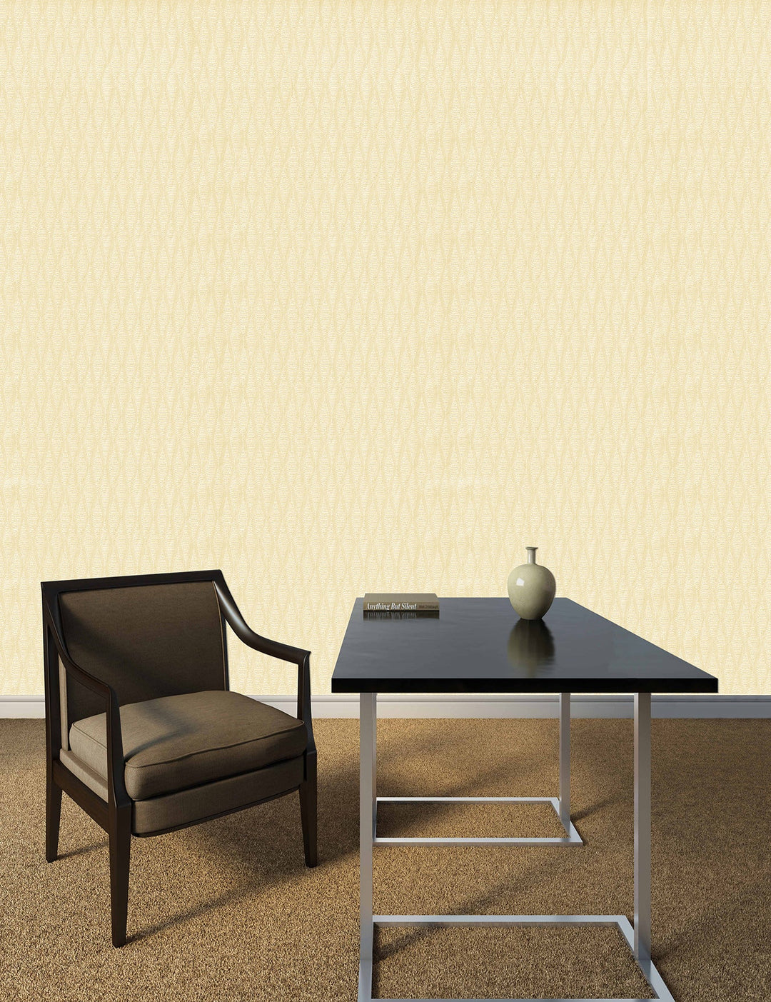 Halton Butter Cream Wallpaper 91256