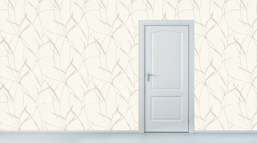 Halton Pearl Trellis Wallpaper 91296