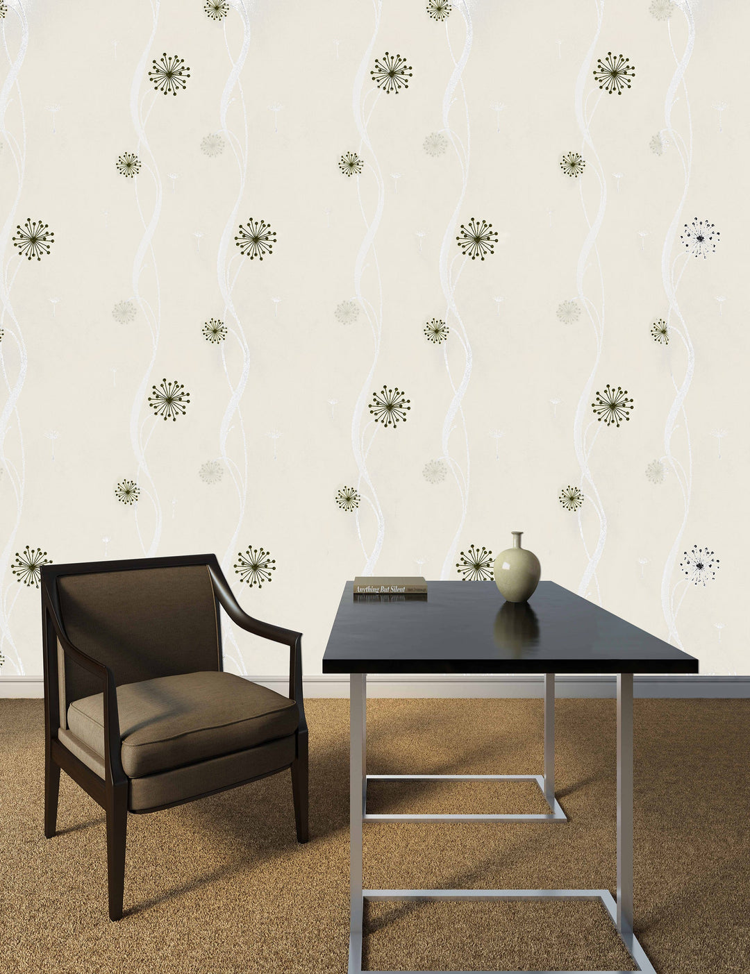 Halton Cream Blossom Trail Wallpaper 91716
