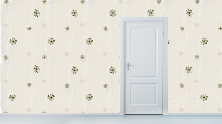Halton Cream Blossom Trail Wallpaper 91716