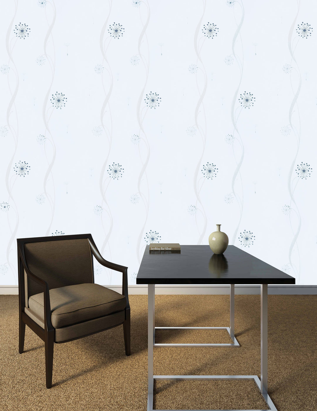 Halton Soft Blue Dot Wallpaper 91717
