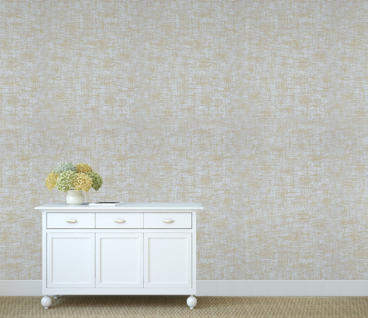 Hastings Fog Linen Wallpaper 3270-33
