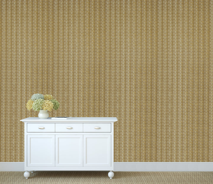 Hastings Bronze Lattice Wallpaper 7232-46