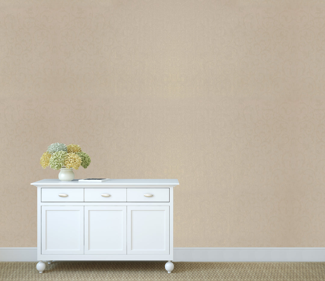 Hastings Clay Taupe Wallpaper 8258-36T