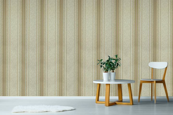 Hastings Beige Stripe Wallpaper 8334-33T