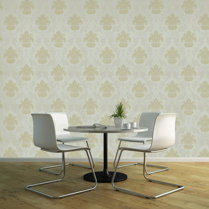 Holborn Golden Lattice Wallpaper L110103